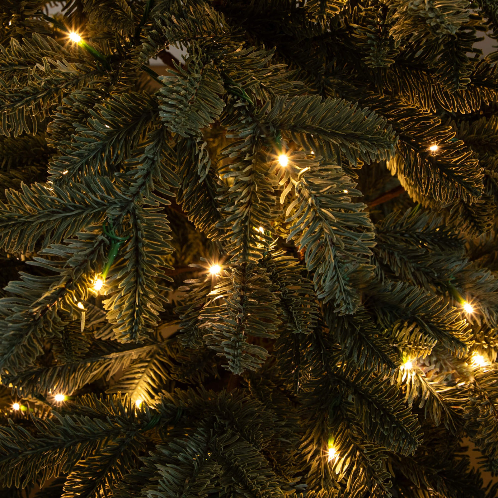 White 6' Pre-Lit Pine Christmas Tree