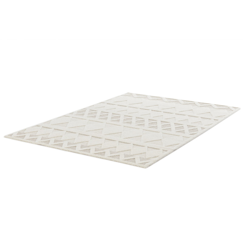 Jaheim Geometric Area Rug, Rectangle 120 x 170cm