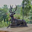 Deer Copper Bronze Garden Statue