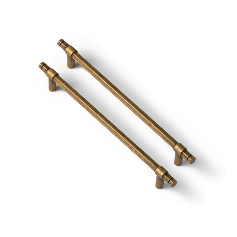7 9/16" Center Bar Pull Multipack, Antique Brass