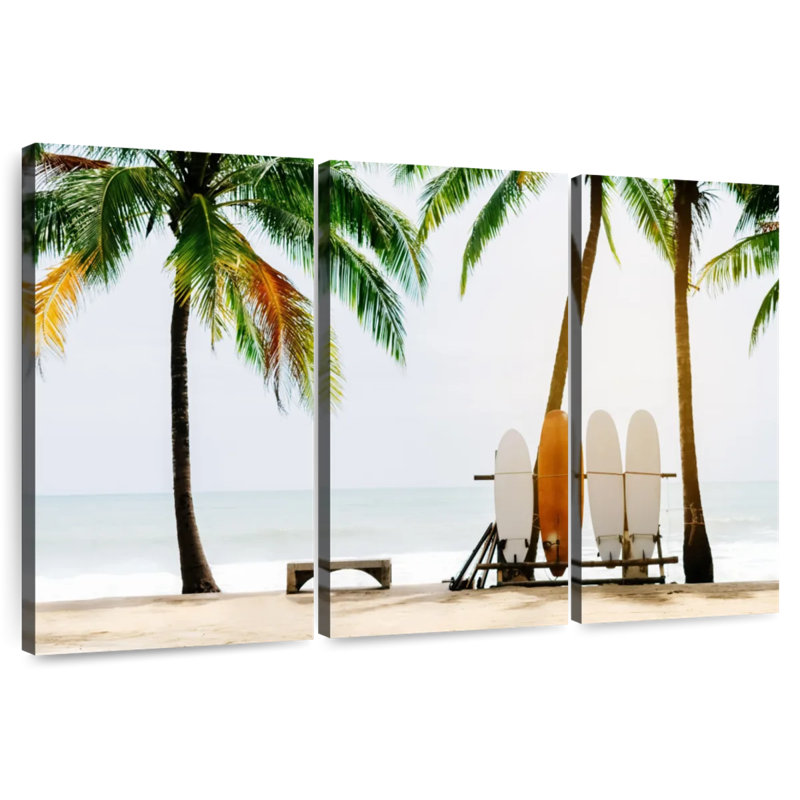 Senne Surfing Haven, 32" H x 50" W