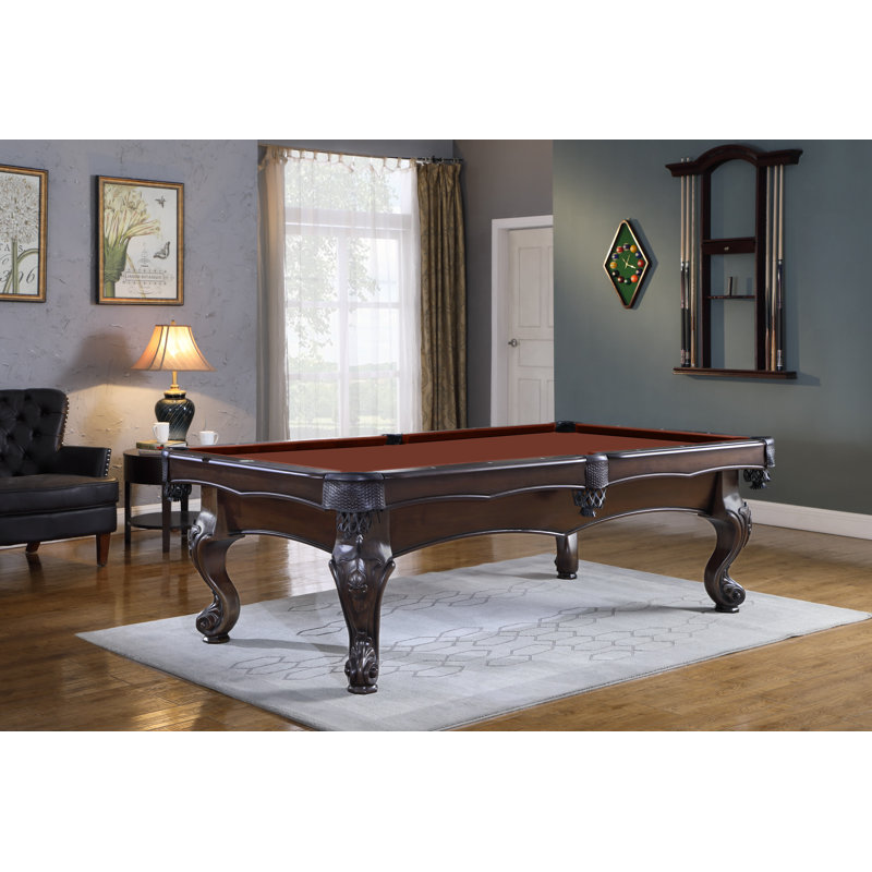 Wheaton Slate Pool Table with Professional Installation Included, Yes, Brick