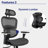 Nouhaus Ergo3D Ergonomic Office Chair with Lumbar Support, High-Back Mesh Desk Chair with 4D Adjustable Armrest-55645793