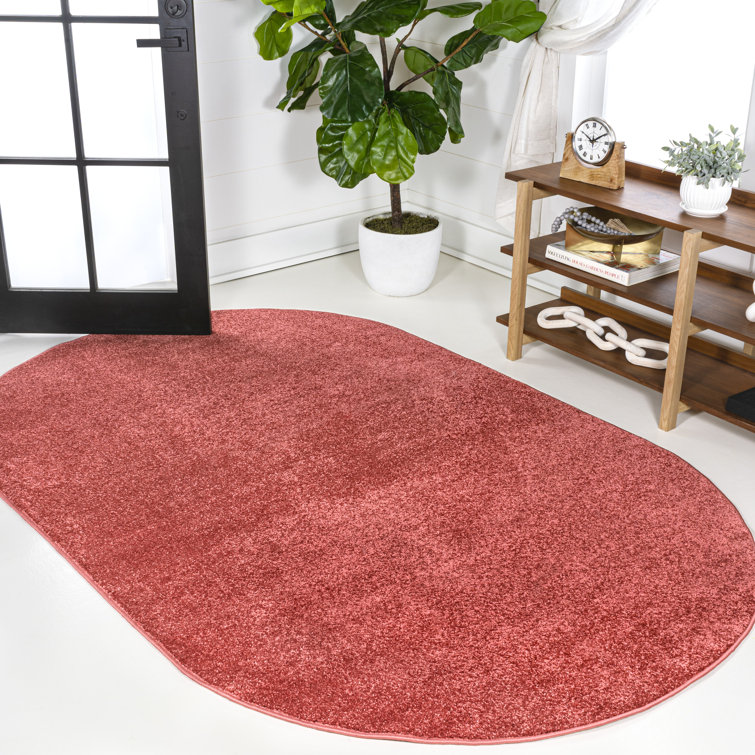 Asalia Power Loom Red Area Rug