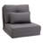 2-in-1 Convertible Floor Sofa with 5-Position Adjustable Backrest