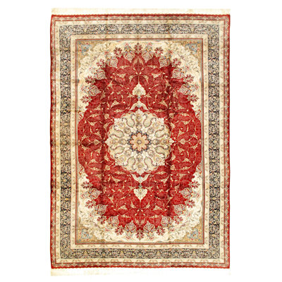 Tapis persan Tabriz 6 pi 7 po x 9 pi 11 po