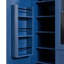 Grand garde-manger moderne avec 6 portes, armoire de rangement l 53,2 po x l 17,7 po avec tiroirs, tablettes réglables, plateaux coulissants et support à vin pour salle à manger, blanc-847164744