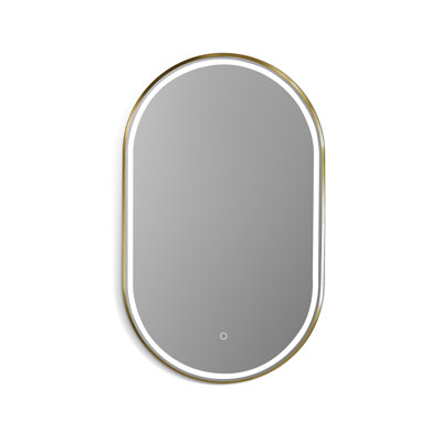 Oleggio Metal Flat Wall Mirror