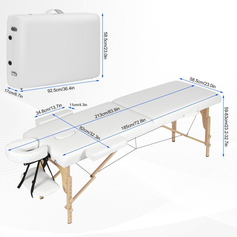 59" Adjustable Bed