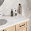 Meuble-lavabo à simple cuve ARIEL Kelly avec comptoir en quartz de Carrare-99405079-118161277-124987385