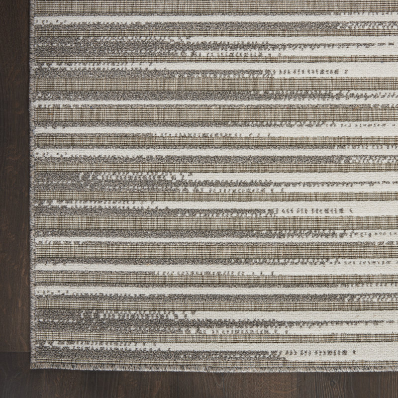 Tapis gris Romelia, Rectangle 2 pi 2 po x 3 pi 9 po