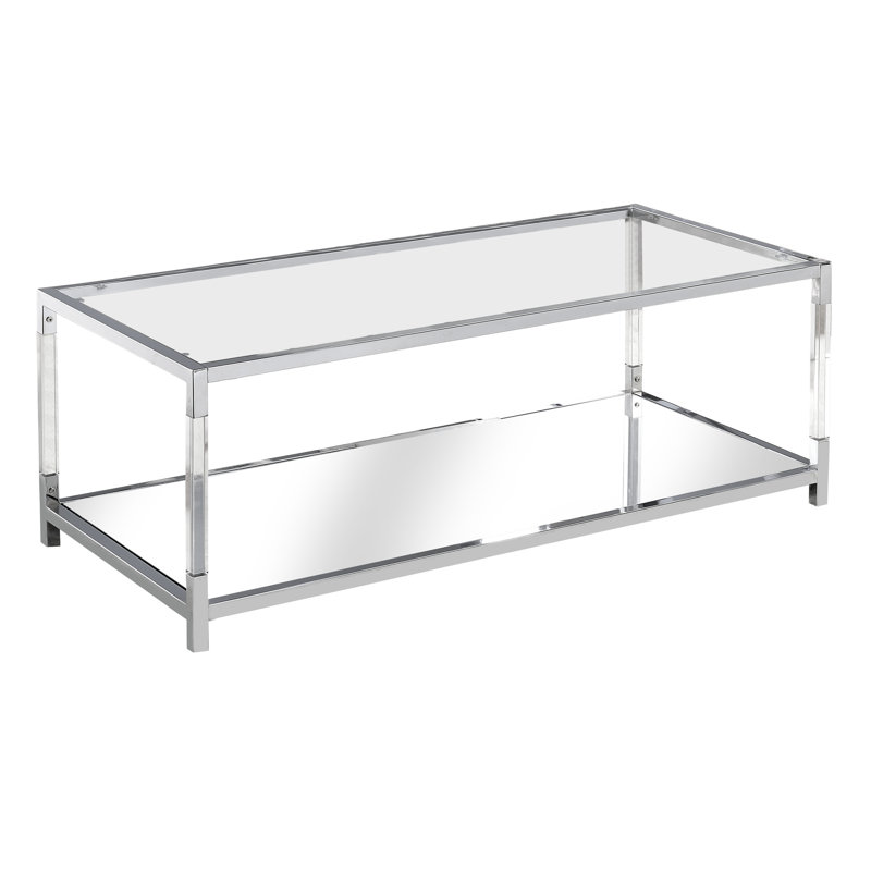 Cassiani Glass Top Single Coffee Table