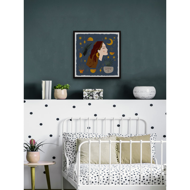 Woman's World - Single Picture Frame Painting, 81cm H x 81cm W x 3.81cm D