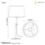 Spataro Adjustable Metal Lamp Base Lamp
