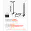 121.9cm W Log Rack