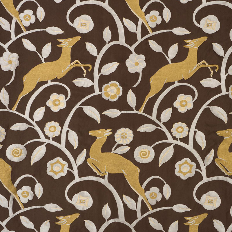 Les Gazelles Au Bois Fabric