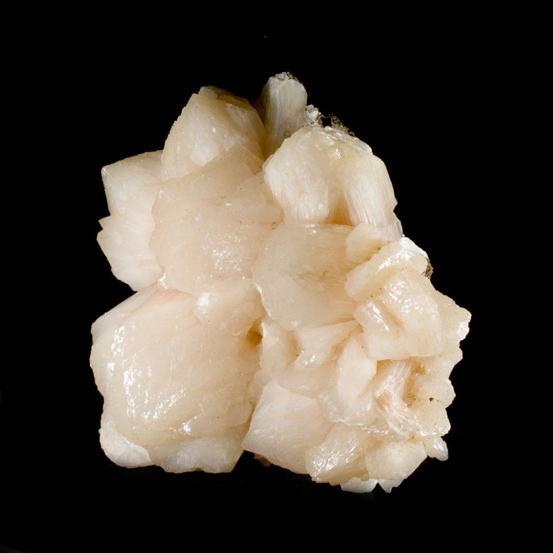 Stilbite pêche lustrée
