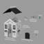 Backyard Discovery Sweetwater Indoor/Outdoor Cedar Playhouse with Kitchen-78659288