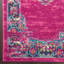 Tapis à motif oriental fuchsia rose Abbate-1330170978