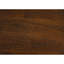 Banc de salle à manger avec placage en bois de cerisier et revêtement de siège rembourré en tissu