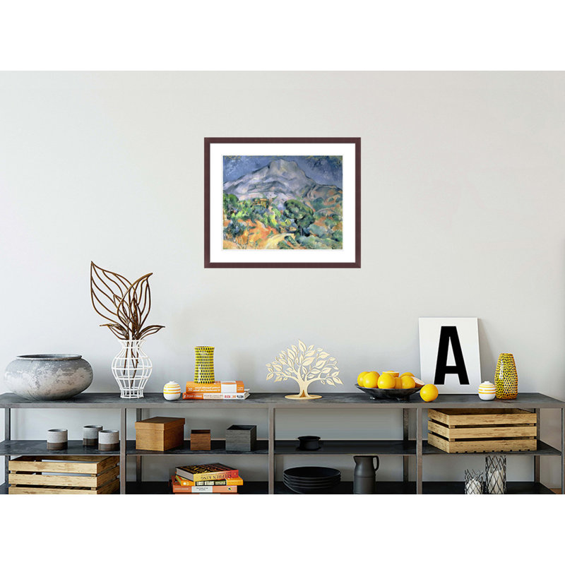 Mont Sainte-Victoire par Paul Cézanne, H 23,25 po x l 29,5 po