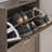 Narrow 2-Drawer Shoe Storage Cabinet with Flip-Drawers Shoe Organizer for Entryway, Hallway, Brown-193641778