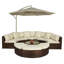 Haringe 8 Seater Rattan Sofa Set