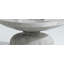 Table basse au fini gris patiné