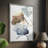 Lunar Geology I Framed Print - Solid Wood-580506418