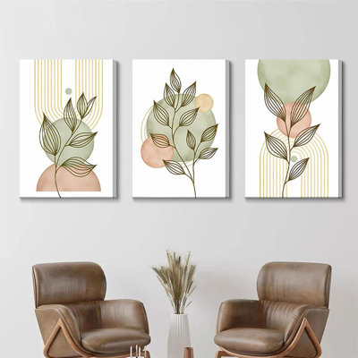 3 Piece Wrapped Canvas Print