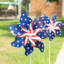 Piquet de jardin patriotique en plastique