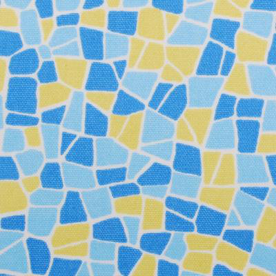 Modern Prints And Wovens 100% Cotton Fabric, Blue/Yellow