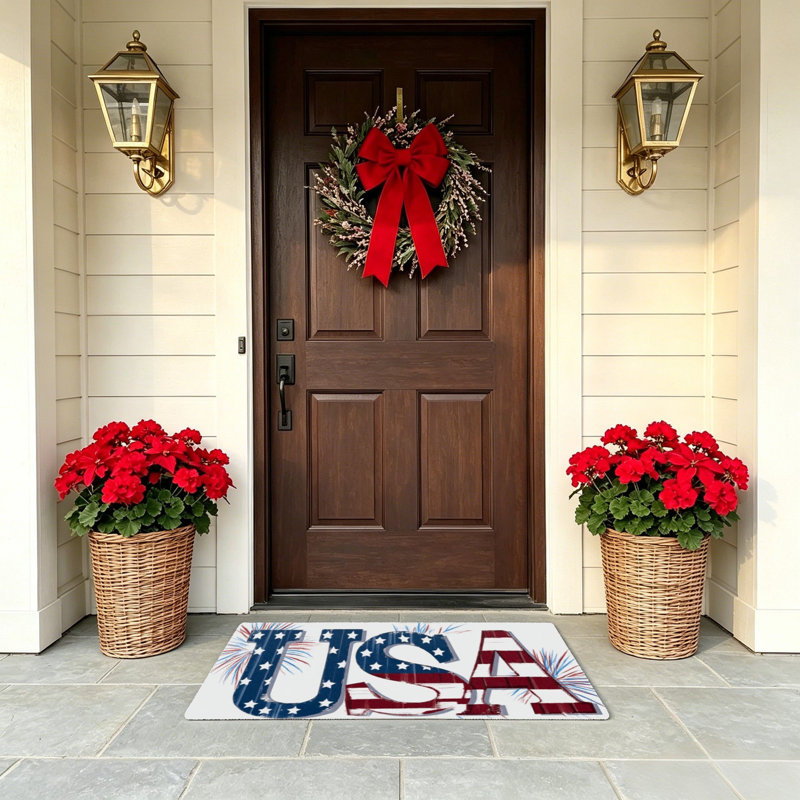 Tapis de porte Firework