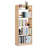 Bamboo Open Bookcase Bookshelf, Freestanding Display Storage Shelves for Bedroom Living Room Office-333639742