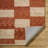 Anemone Checkered Wool Shag Rug-1491536483