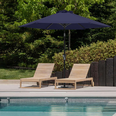 Cutts Market Umbrella with Tilt and Crank Lift