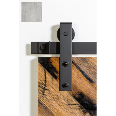 Ensemble de quincaillerie pour porte de grange standard plate