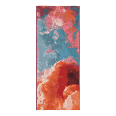 Keazia Abstract Indoor / Outdoor Rug