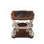 Table de bout avec tablette centrale Brich