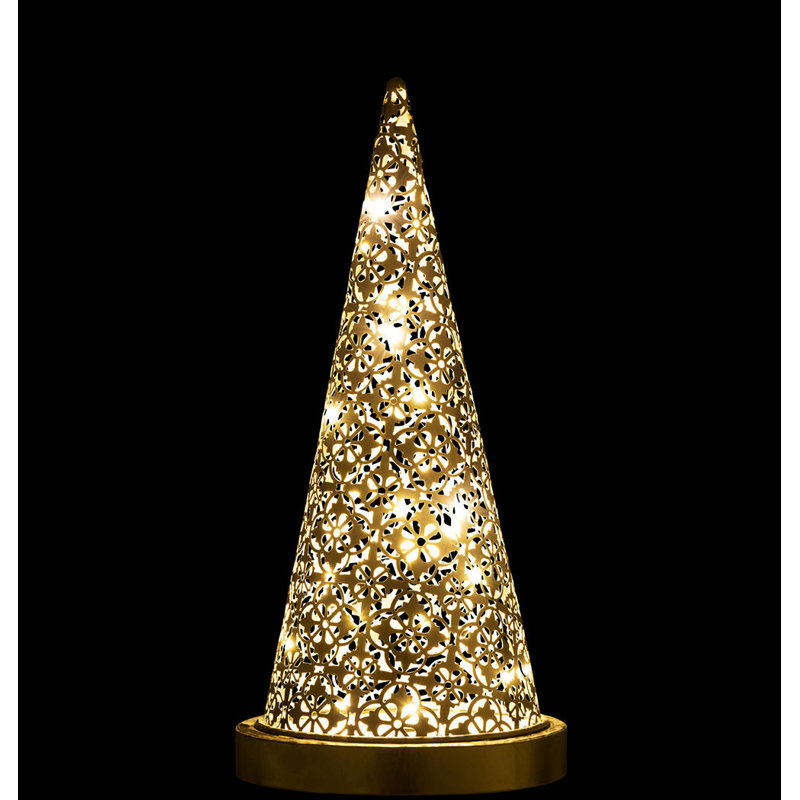 Sorensen Metal Novelty Lamp, Silver
