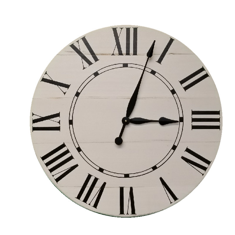 Horloge murale surdimensionnée campagne Hufnagel, Très grand