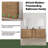 84'' Double Bathroom Vanity with Ceramic Top-382995250