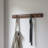 Solid Wood 8 - Hook Wall Mounted Coat Rack-54643295