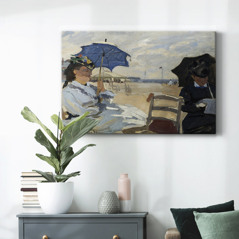 Impression nautique rétro - Lxxxvii, H 25 po x l 37 po, Toile argentée avec cadre flottant