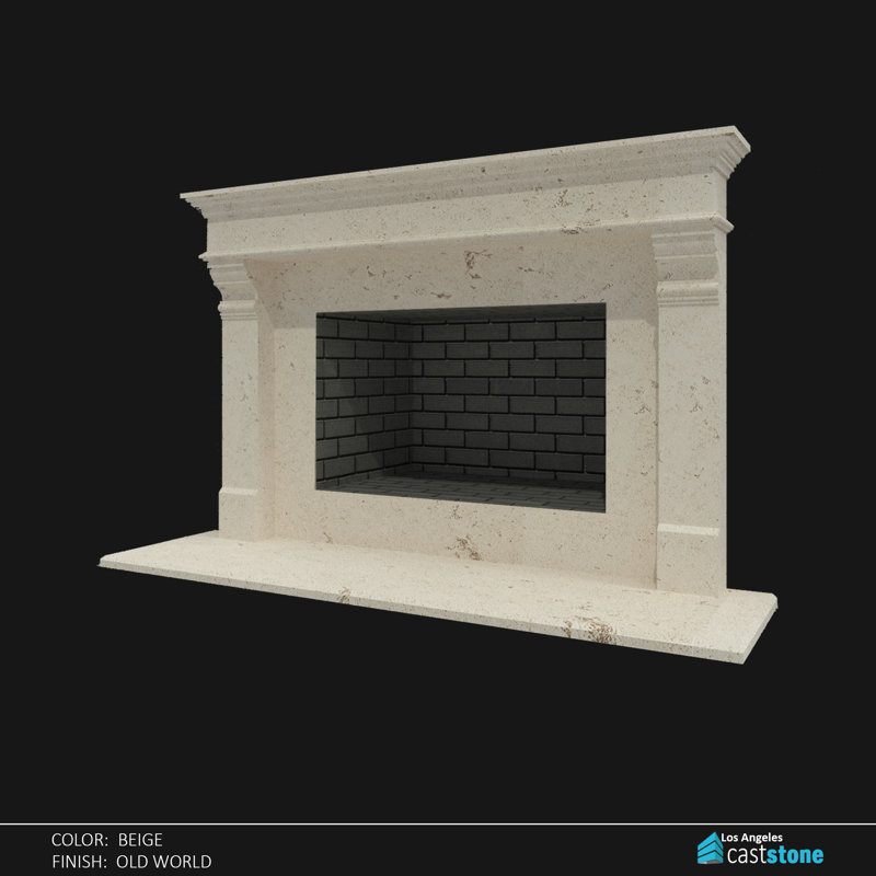 Bordure de foyer Bilanca, Beige de l'Ancien Monde