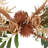 Faux Rose Polyester 24'' Wreath