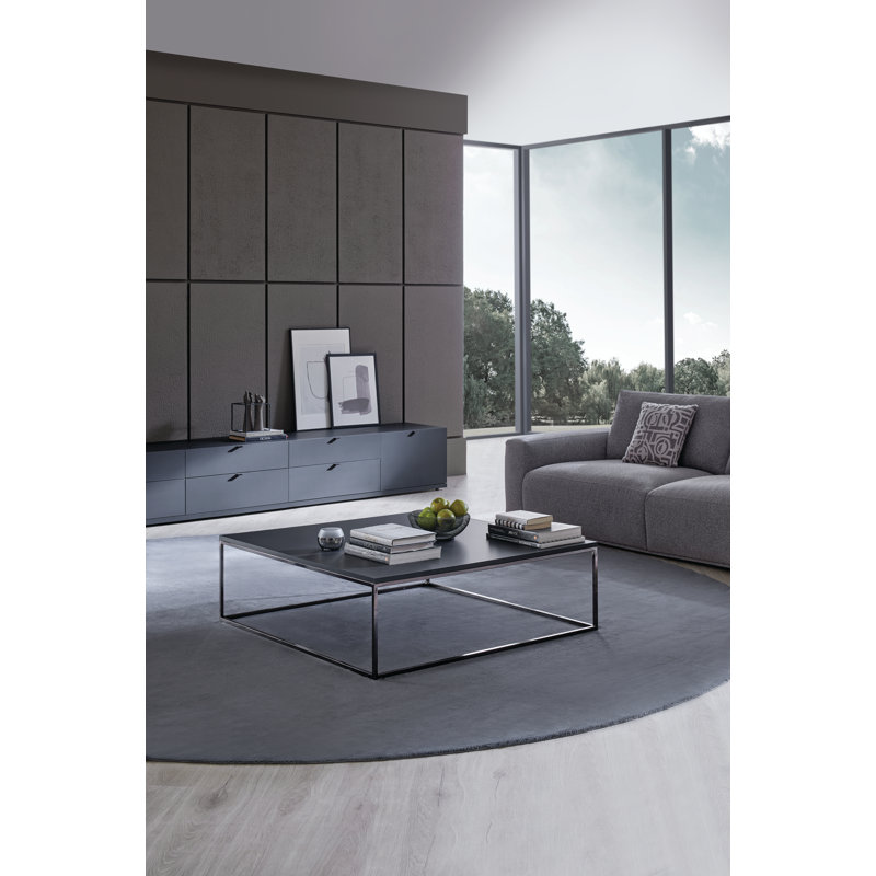 Table basse Fassett, Noir, Noir