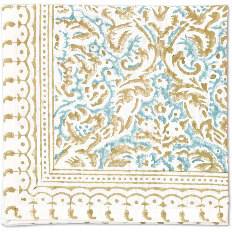 Ensemble de 4 serviettes de table en coton Marcile