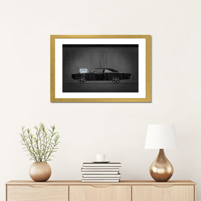 Impression d’art graphique « charger » par octave Mielu