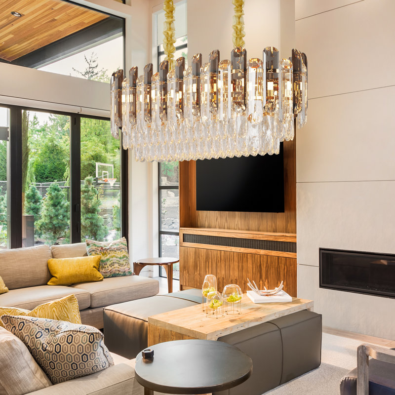 Aakif 6-Light Crystal Chandelier